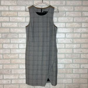 Banana Republic Sheath Dress in Subtle Houndstooth Print